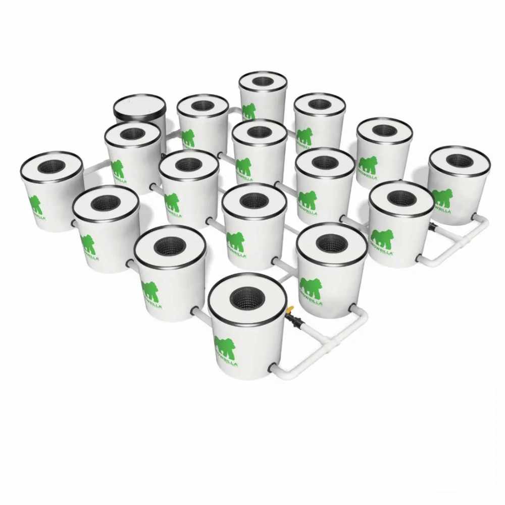 Growrilla RDWC _ 16-Topfe 19L